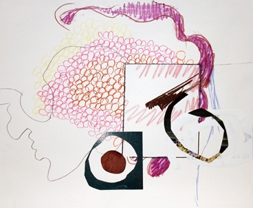 Untitled, 1999  Mixed media on paper  14 x 17 inches